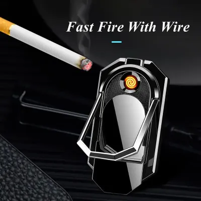 Multi-purpose Phone Holder USB Coil Lighter